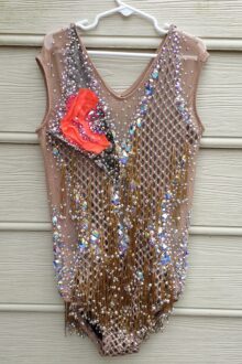 Authentic Averina gold mesh leo with "surprise" (video)