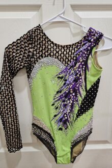 New rules, level 6-8 rhythmic gymnastics leotard